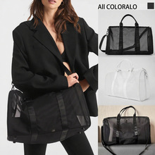 透明网包行李包瑜伽健身包运动女包户外健身包旅行斜跨包大容量