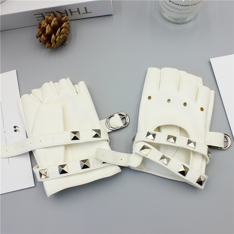 여성용 버드나무 엮음 롱 스트랩 화이트