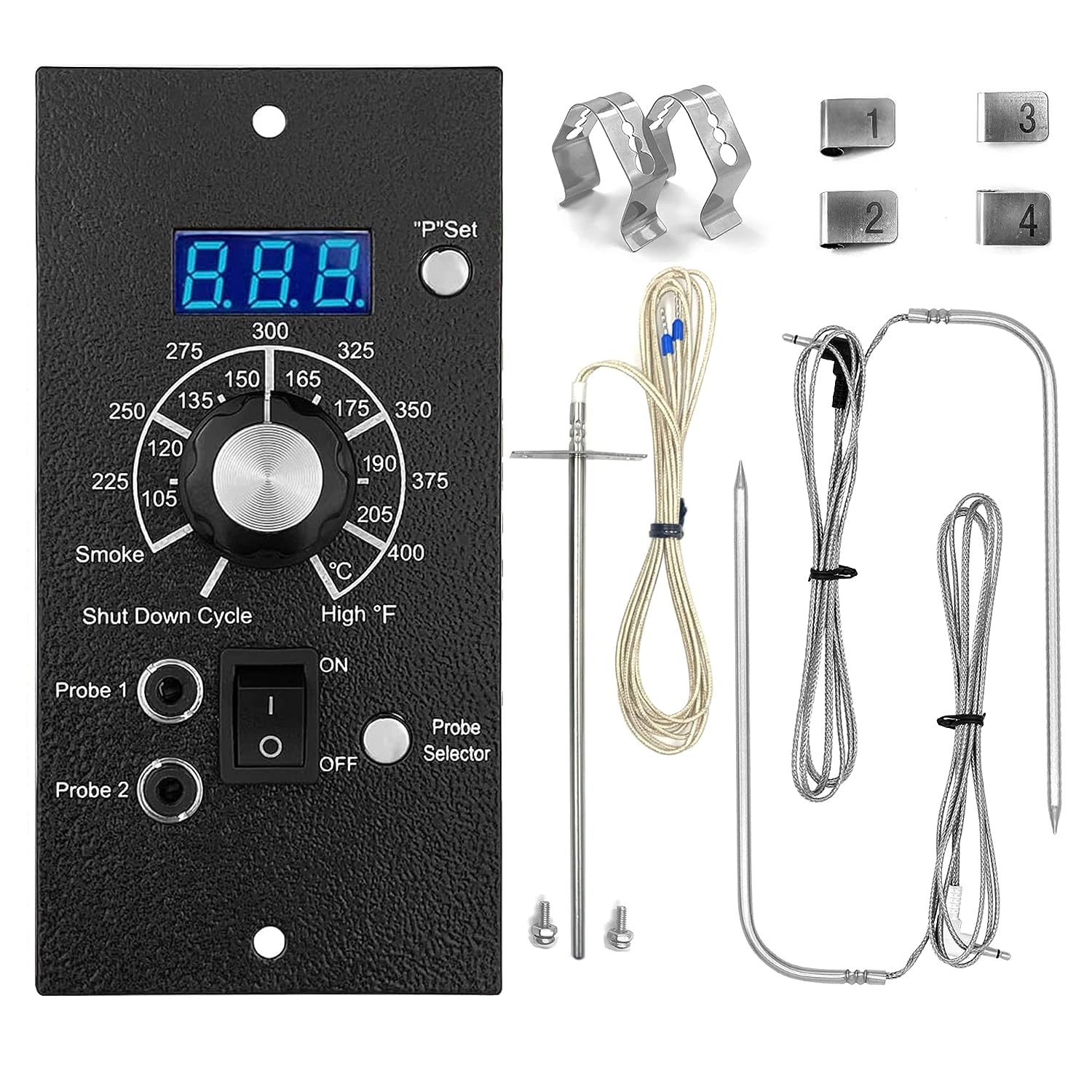 北美PID户外颗粒炉烟熏控制器120-230V/Traeger 控制板 智能嵌入