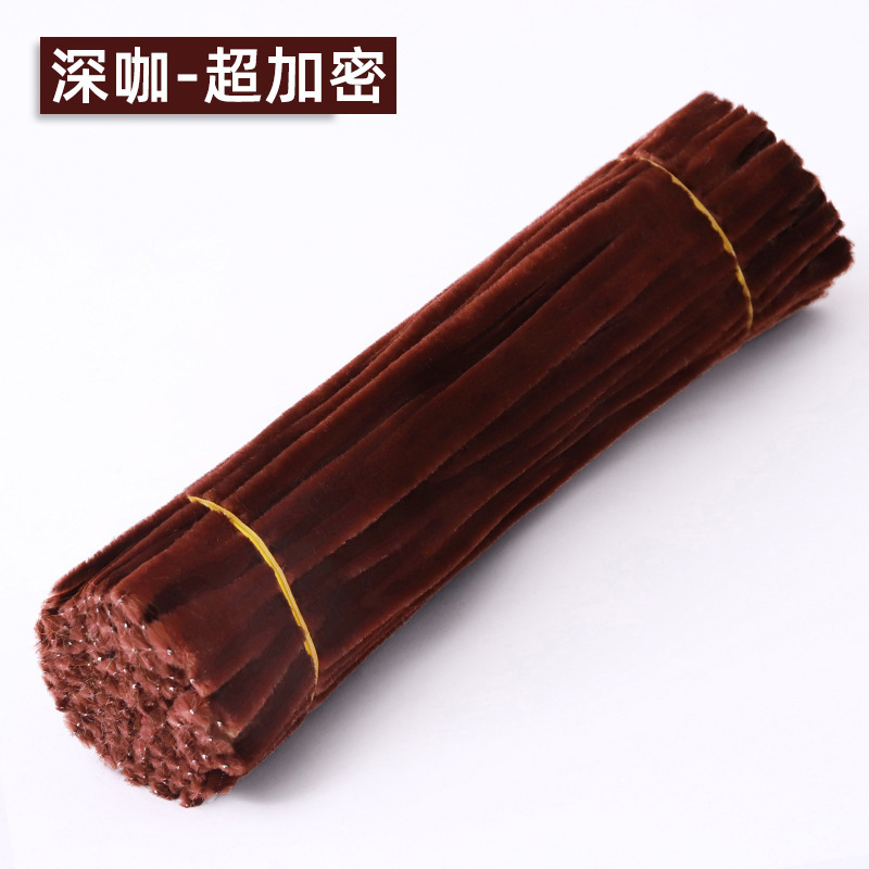 Varilla de torsión colorida súper densa hecha a mano fabricante de material de bricolaje al por mayor varilla de torsión de macarons hecha a mano en negrita para niños