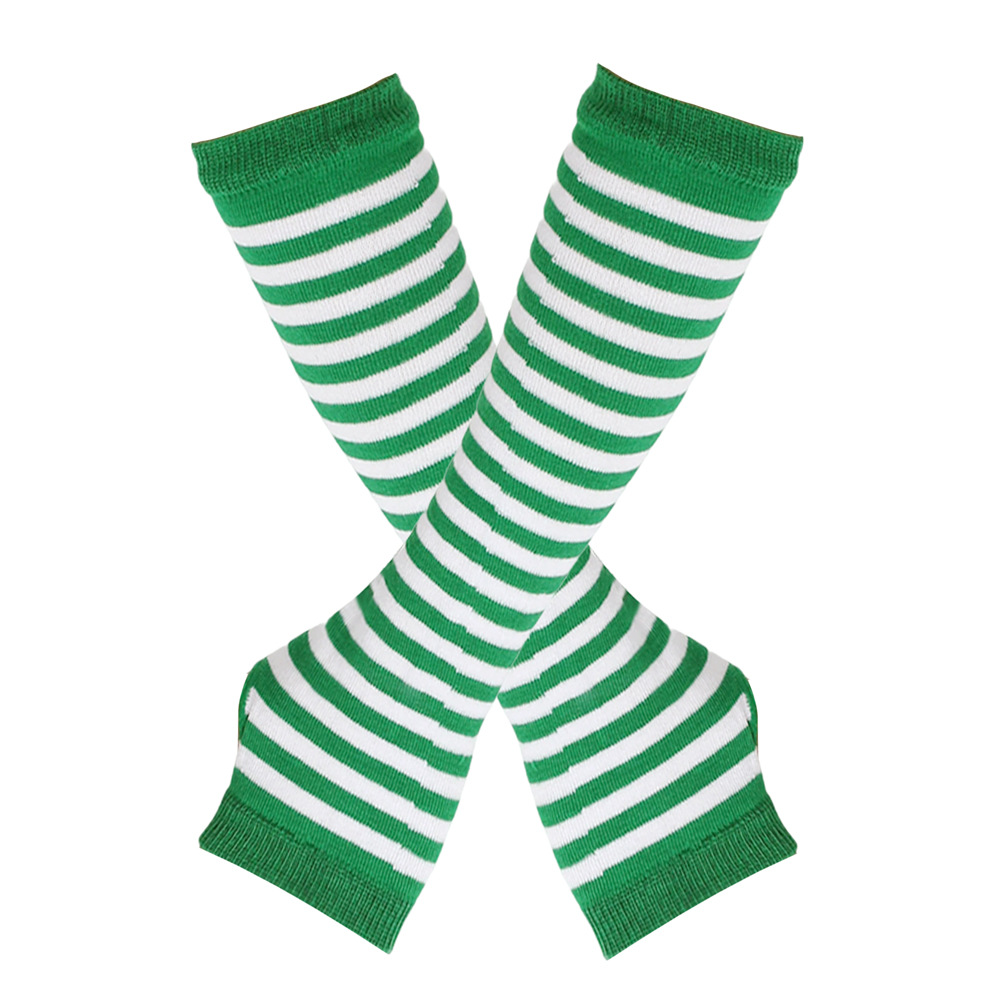 녹색과 흰색 줄무늬 15