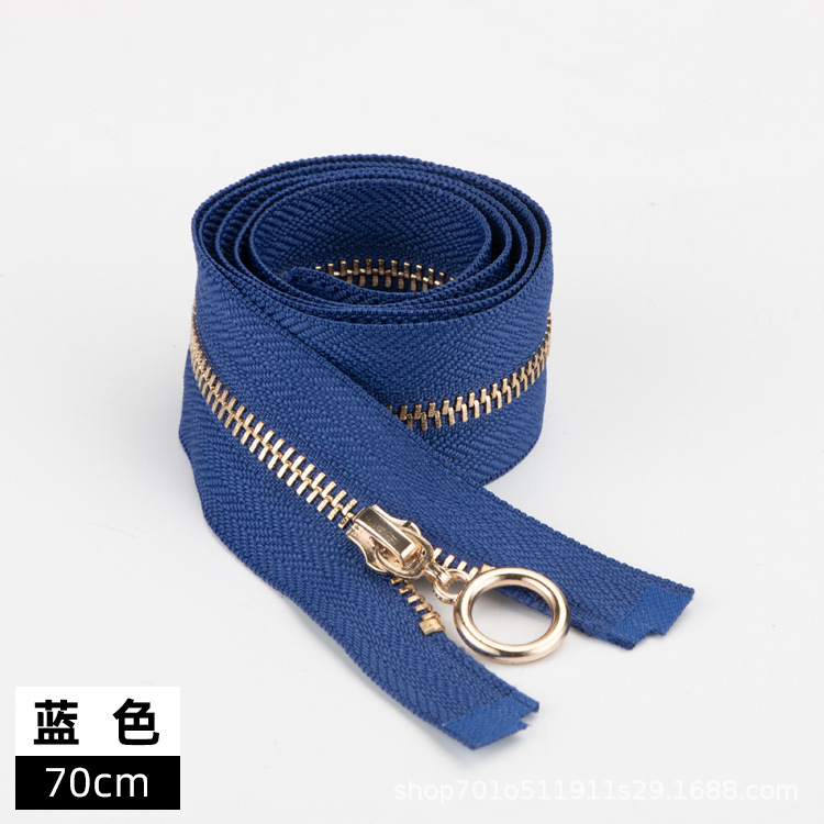 現物3号開尾金属ファスナーセルフロック開口服装補助材料黒色白色児童服ジャケットファスナー|undefined