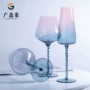 新款高脚家用彩色葡萄酒杯