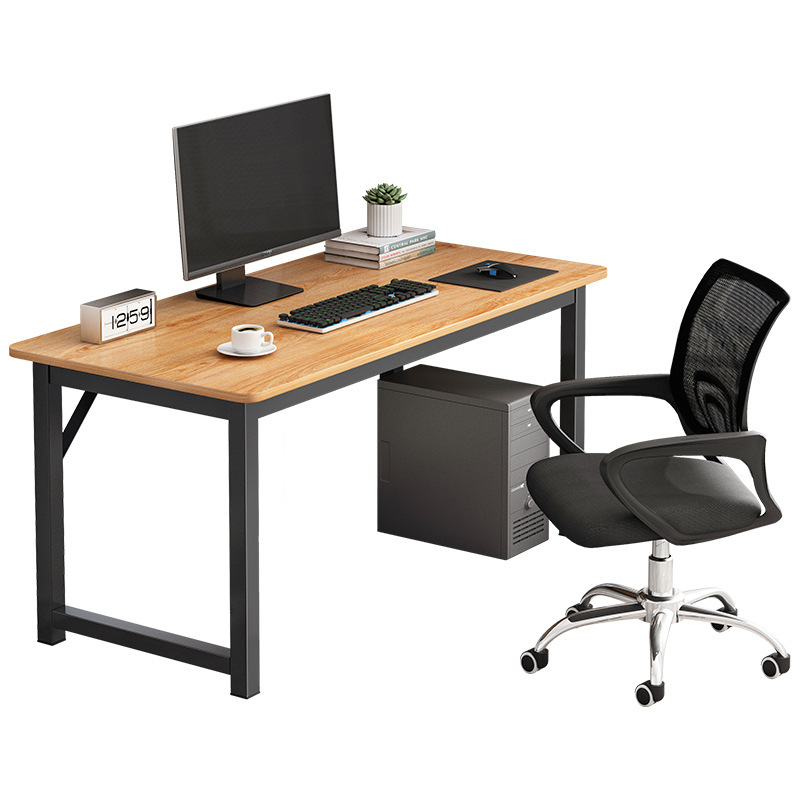 Escritorio de computadora Escritorio simple Escritorio Dormitorio doméstico Escritorio de estudio Escritorio pequeño para estudiantes Escritorio rectangular simple