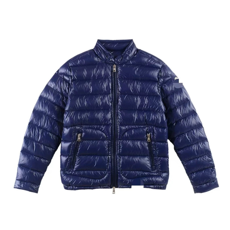 Cross-border high-end new model Moncler 285 lightweight original label down jacket for men, Acorus stand-up collar biker jacket Cross-border high-end new model Moncler 285 lightweight original label down jacket for men, Acorus stand-up collar biker jacket