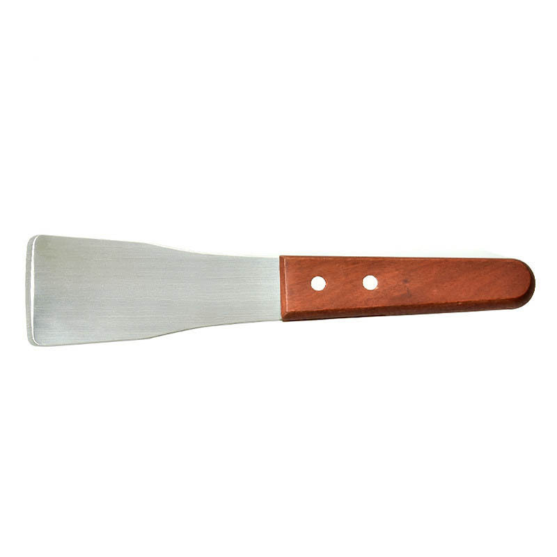 Espátula ancha de madera hecha a mano en Amazon, cuchara para helado, espátula para teppanyaki, espátula para miel, herramienta para quitar hielo, helado