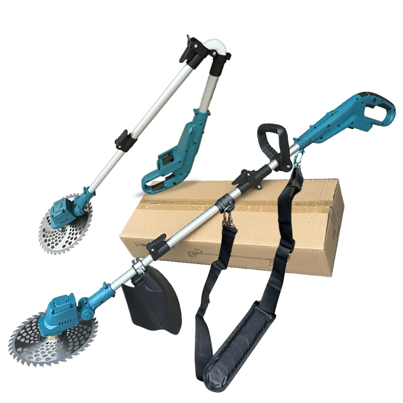 Электрическая зарядная газонокосилка сельскохозяйственная Бытовая газонокосилка с литиевой батареей портативный инструмент для обрезки сада газонокосилка