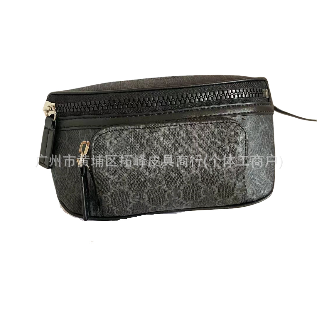 Suministro directo transfronterizo doble G clásico bolso de pecho de presbiterio mensajero de un solo hombro riñonera multifuncional para hombres y mujeres con la misma bolsa de cámara cartero