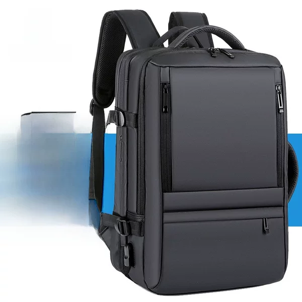 Cross-border Expanding Backpack Men's Large Capacity Outdoor Travel Backpack Men's Business Waterproof Computer Backpack Gifts