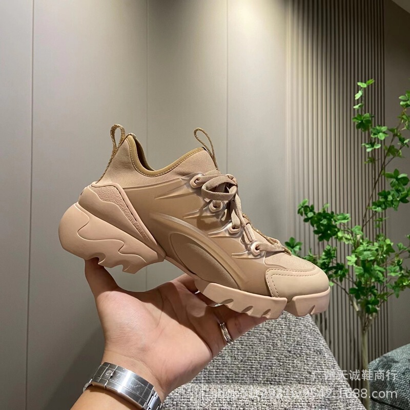Internet celebrity celebrity same style D clunky shoes for women Spring and Autumn New Style increased 6cm thick bottom high heel casual sneaker Internet celebrity celebrity same style D clunky shoes for women Spring and Autumn New Style increased 6cm thick bottom high heel casual sneaker