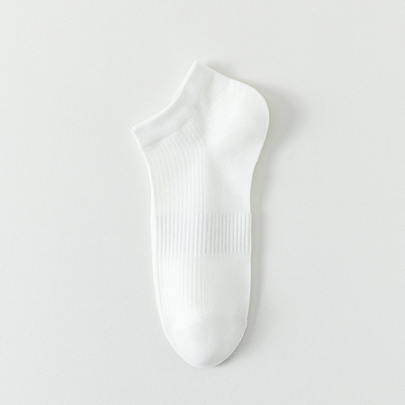 Calcetines de algodón sólido para hombres de verano a rayas calcetines de barco para hombres sin costura cabeza de embalaje independiente absorción de sudor calcetines transpirables para hombres