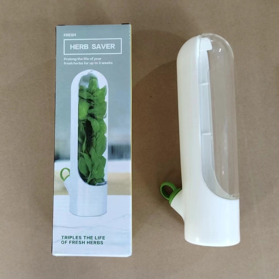 Nuevo estilo transfronterizo caja de conservación de vainilla almacenamiento de verduras taza de conservación de vainilla brotes de bambú de Amazon conservación de bambú ABS