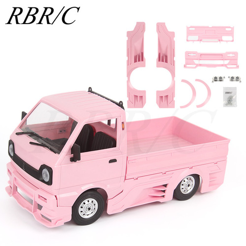 RBRC Naughty Dragon d12 Suzuki micro truck mini truck modified with wide, low and large surround accessories remote control car toy upgrade