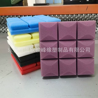 批发定制异形海绵深加工成型适用工艺产品包装辅料高密度防摔海绵