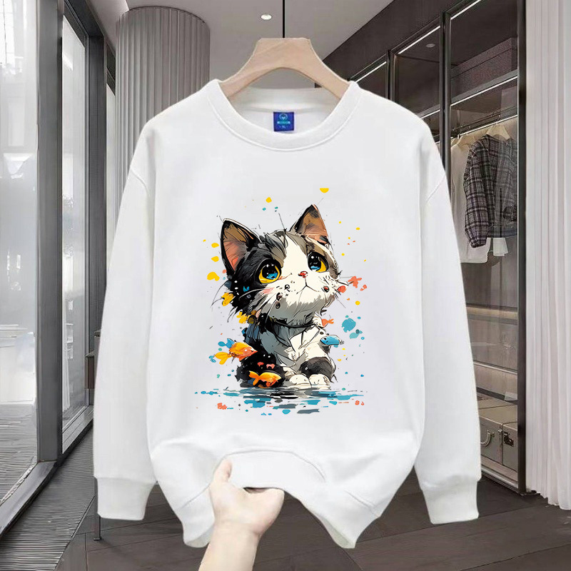 Nuova felpa girocollo da uomo per l'autunno 2024, semplice e alla moda, giacca versatile da uomo_voghion.com