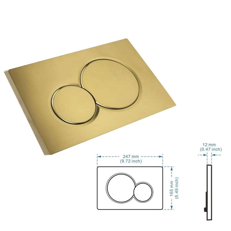 Geberit トイレアクセサリー Sigma01 隠し Delta21 パネル Alpha15 水タンクプレスウォーターパネルに適しています。|undefined