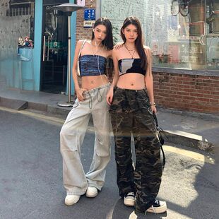 2025�����¿�͹���ʽ�Բʌ������ѝ���K���eѝŮCARGO PANTS
