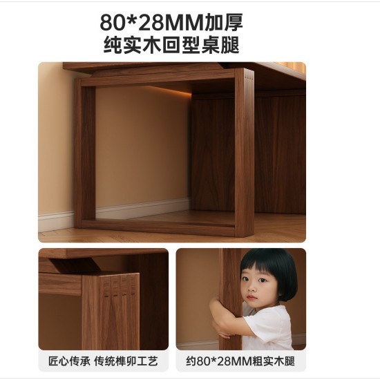 escritorio de madera sólida pequeña casa estudiantil escritorio de escritorio