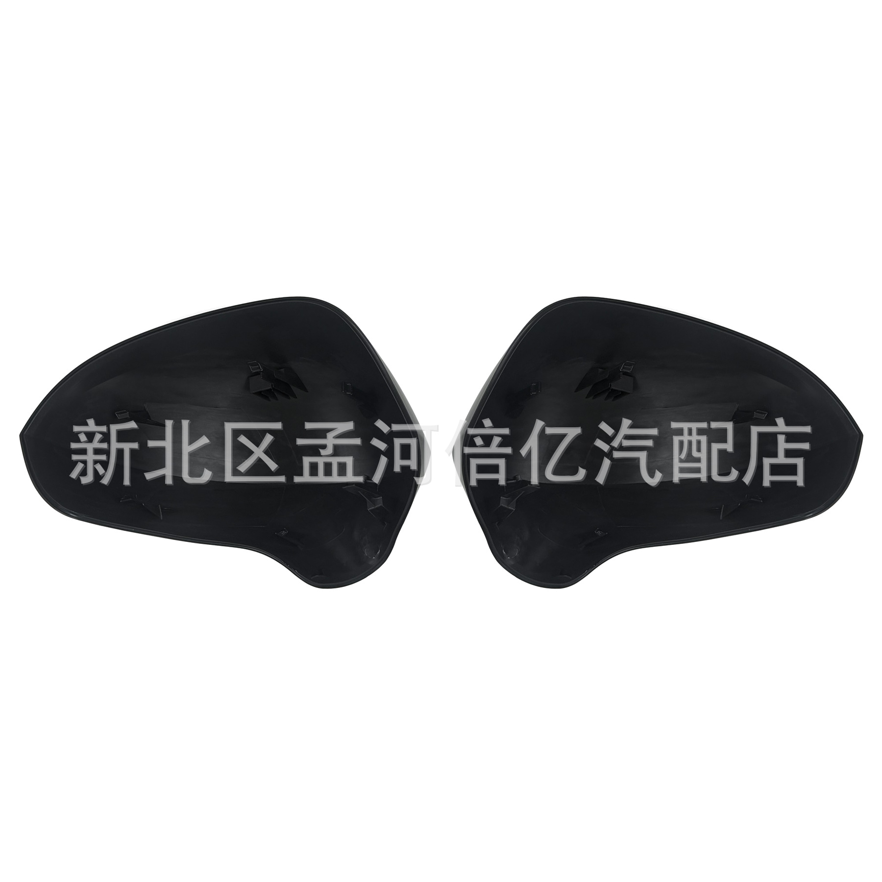 Suitable for 2008-2017 SEAT Ibiza 6J rearview mirror housing, glossy black painted replacement rearview mirror cover