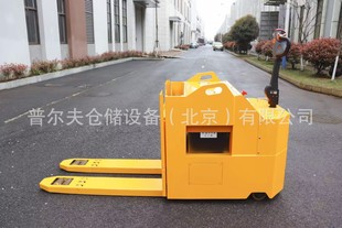 All-electric pallet loading and unloading truck heavy-duty ground cattle CBD lithium battery small gold steel battery forklift stacker Beijing