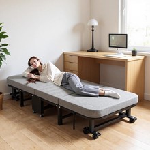 简易单人床床垫医院陪护折叠床便携懒人午睡躺椅可折叠加厚批发