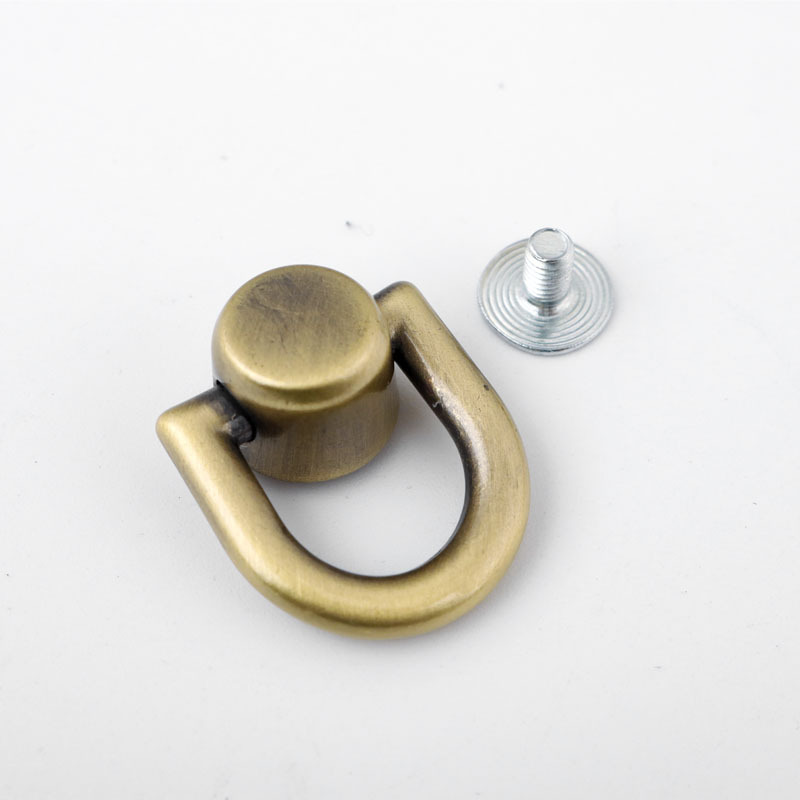 Fábrica al por mayor con anillo Heshang pezón clavo colgante hebilla DIY bolsa de transformación accesorios de equipaje tire de la hebilla del anillo
