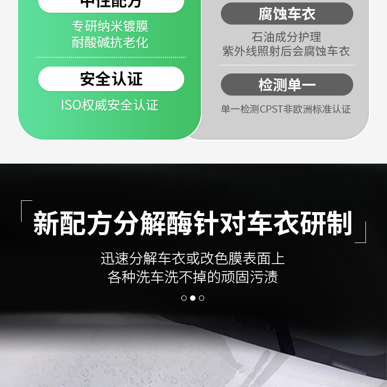 Topbit Car Water Stain and Mark Remover, Paint Surface Cleaning and Decontamination, Enhances Gloss, Paint Surface Care Cleaner
