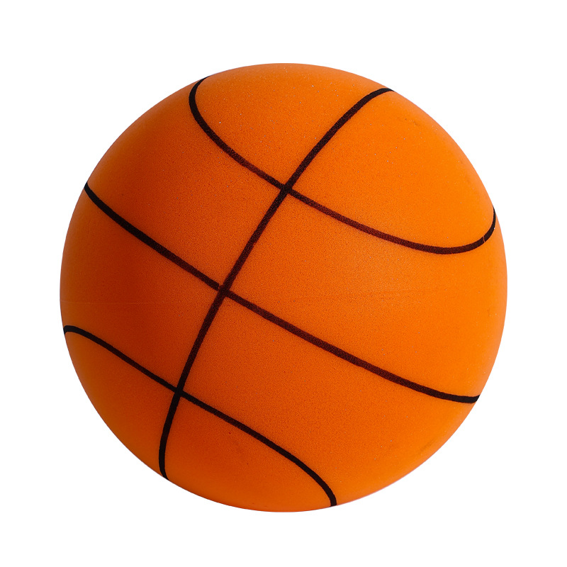 Indoor silent ball children's silent pat ball adult weight 7 mute basketball factory direct printing logo