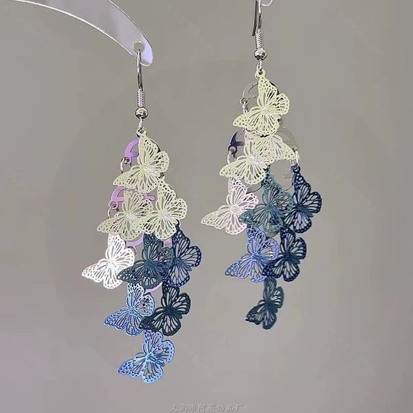 10# ear hook-white-blue