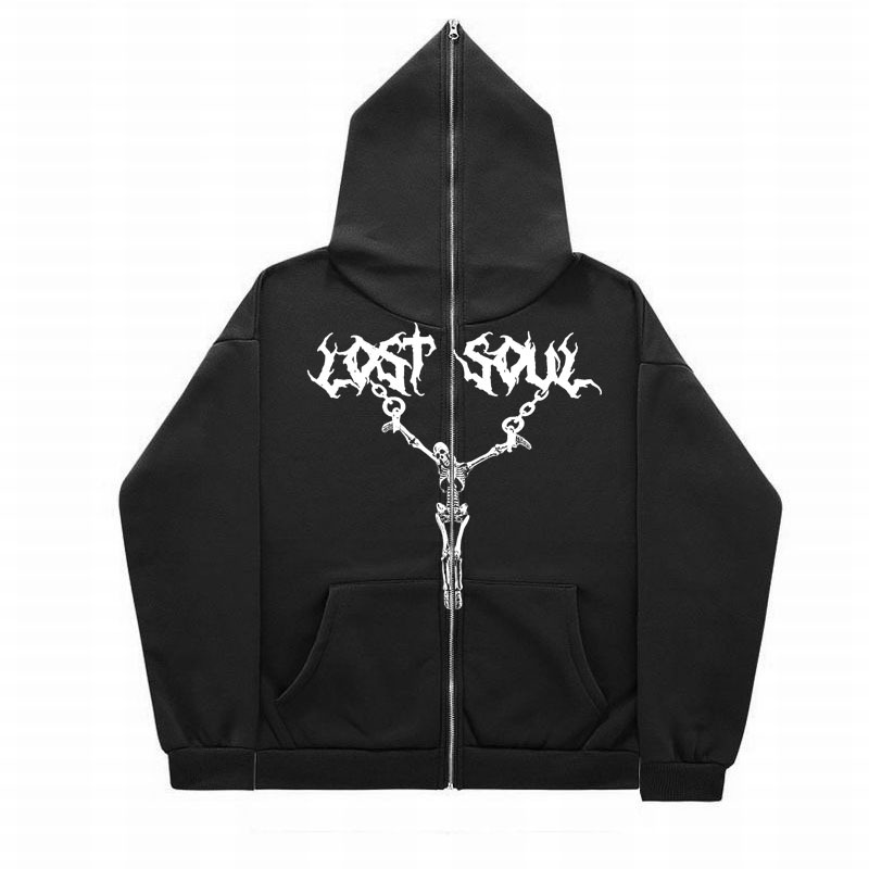 retro sweatshirt with zipper