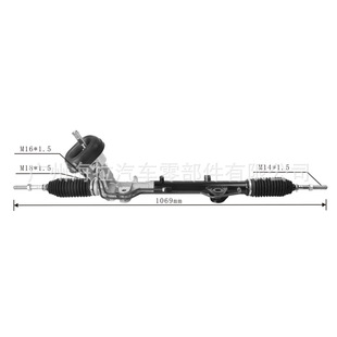 Applicable to Renault Duster steering gear 49001-6615R 49001-0075R 49001-012