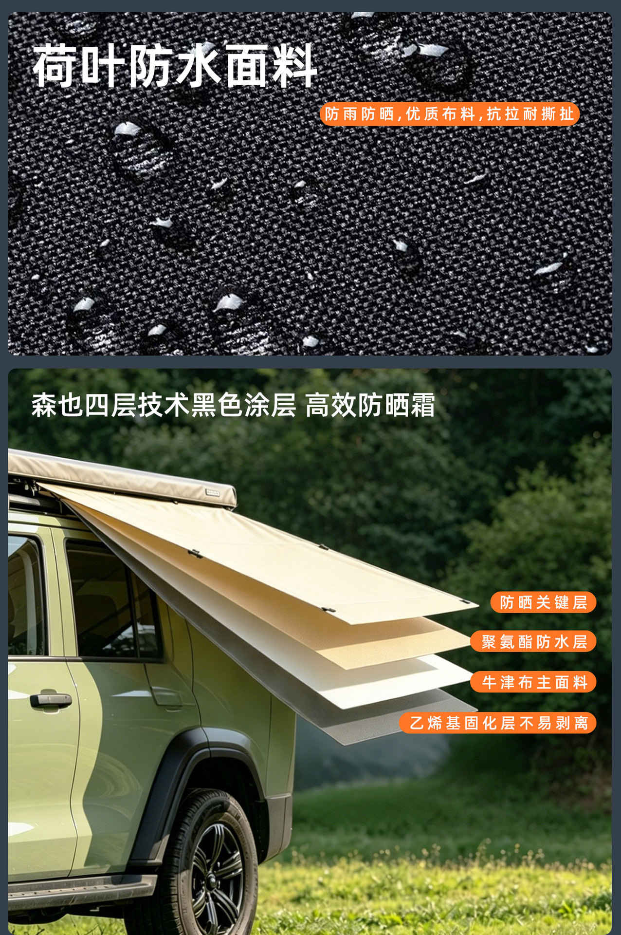 Car Side Canopy Tent Outdoor Side Tent Rv Awning Side Tent Side Door Side Opening Tent Camper Side Tent