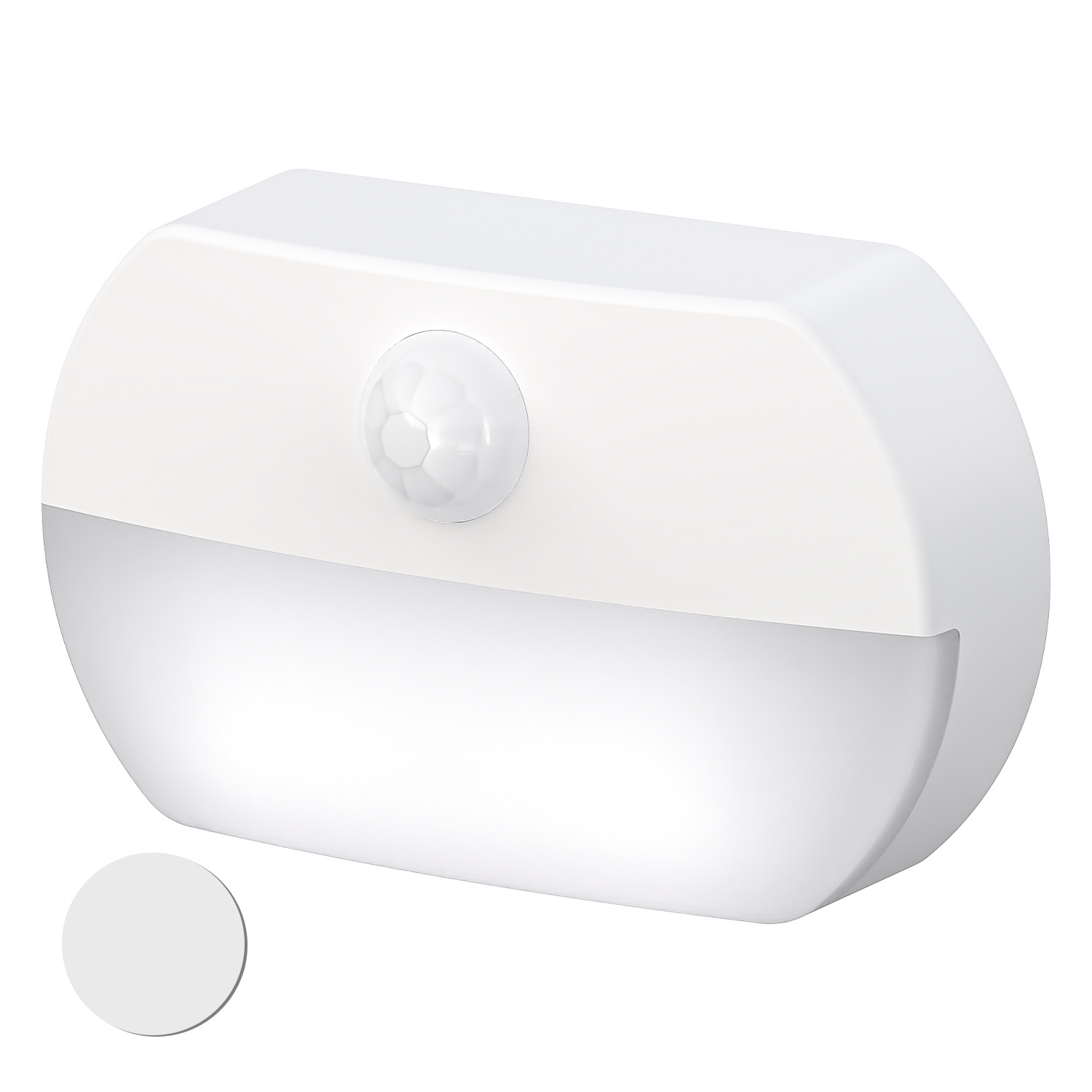 Lámpara de inducción del cuerpo humano transfronterizo nuevo fabricante en stock batería gabinete de cocina mesita de noche luz de noche de inducción inteligente