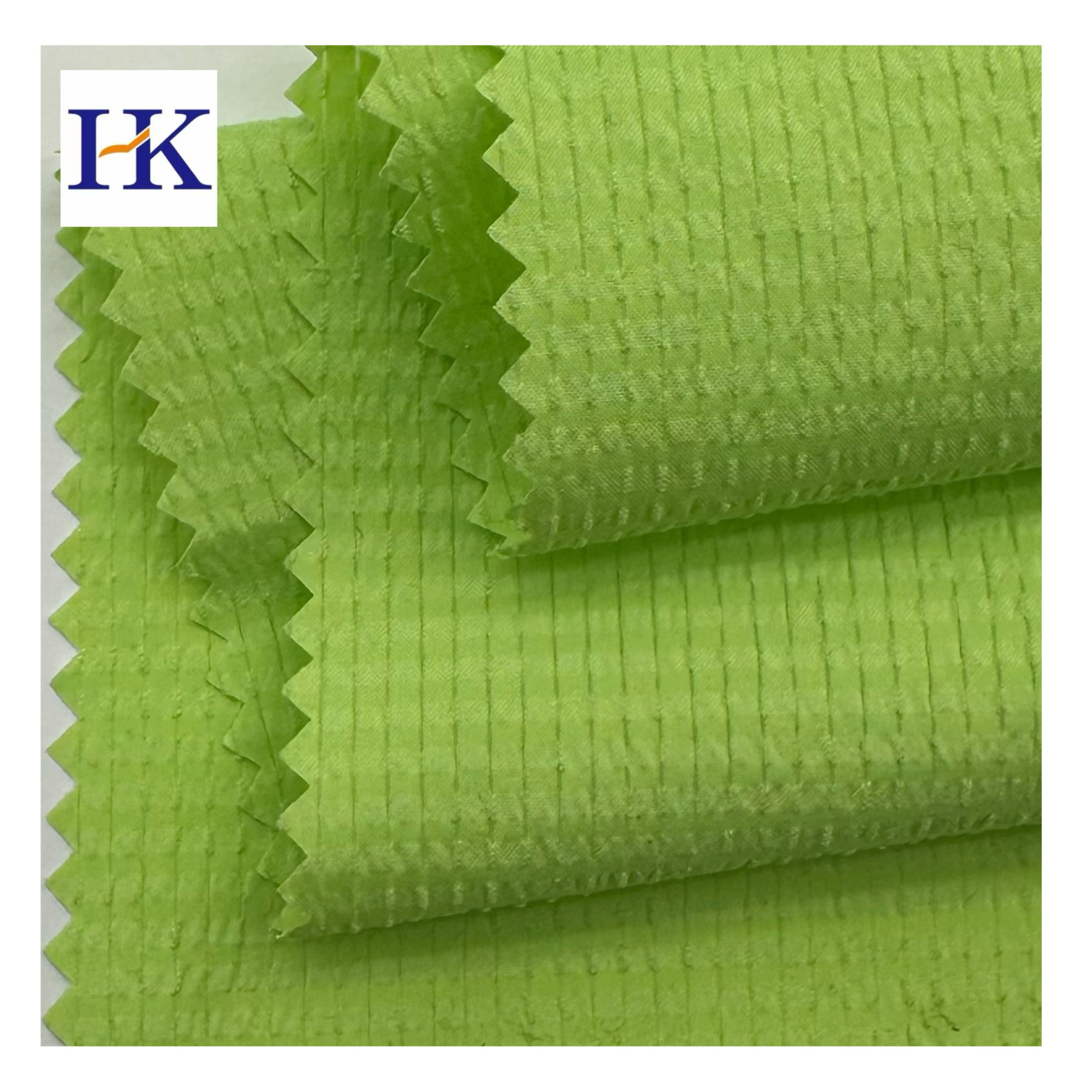 工厂75D烂孔洞洞格子女沙滩裤子连衣裙衬衫涤纶T400弹力泡泡面料