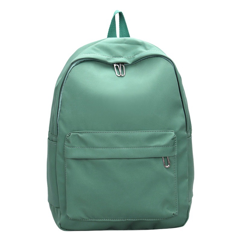 Ins mochila estilo coreano bolsa de viaje de gran capacidad color sólido estudiante de secundaria mochila mujer mochila de pareja al aire libre