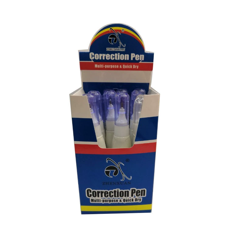 Factory correction liquid cartoon modification liquid office correction solution Students use non -toxic speed dry large capacity steel head modification solution