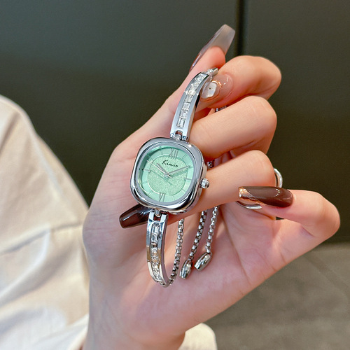 Jinmiou  niche ladies temperament light luxury quartz watch fashion simple three-hand elegant steel strap bracelet watch