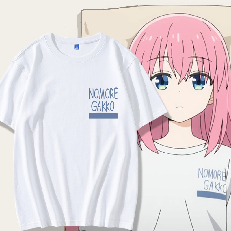 孤独摇滚动漫周边后藤一里同款T恤波奇酱短袖痛衣cos衣服棉夏季