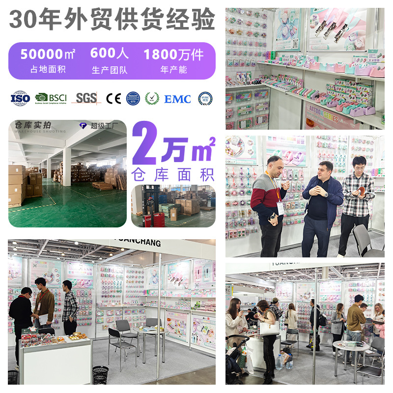 Corgi lindos clips marcadores de dibujos animados pines de escritorio estudiantes cuaderno decoración al por mayor transfronterizos