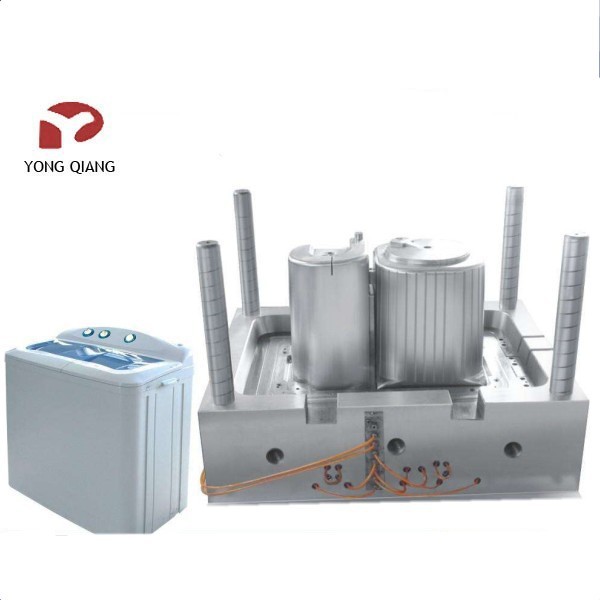 供应全新1出1优质P20材料热流道单双桶洗衣机模具