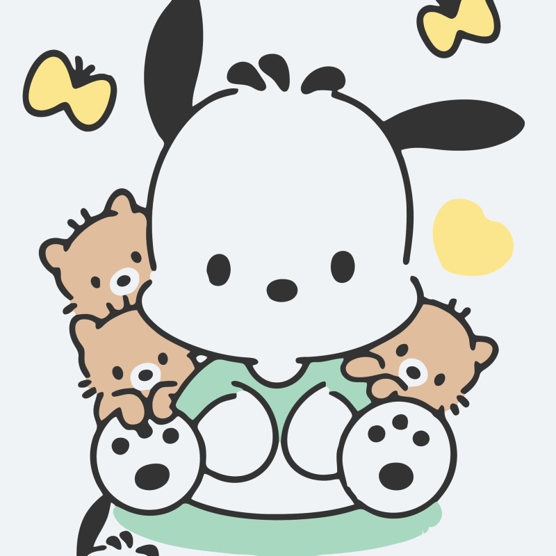 新款diy数字油画填色儿童手工绘可爱动漫油彩画填充装饰画批发|undefined
