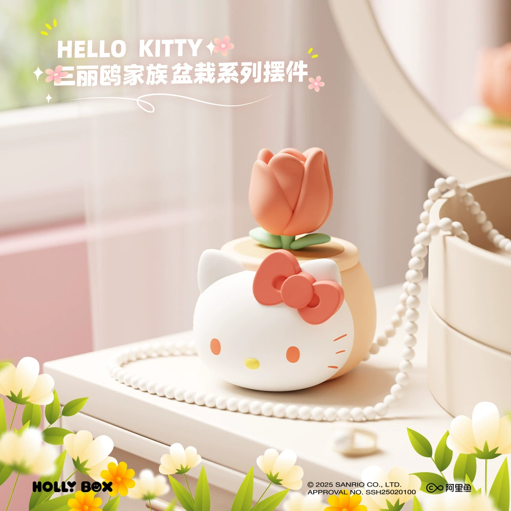 Санрио, Hello Kitty, настольная кукла, подарок на день рождения