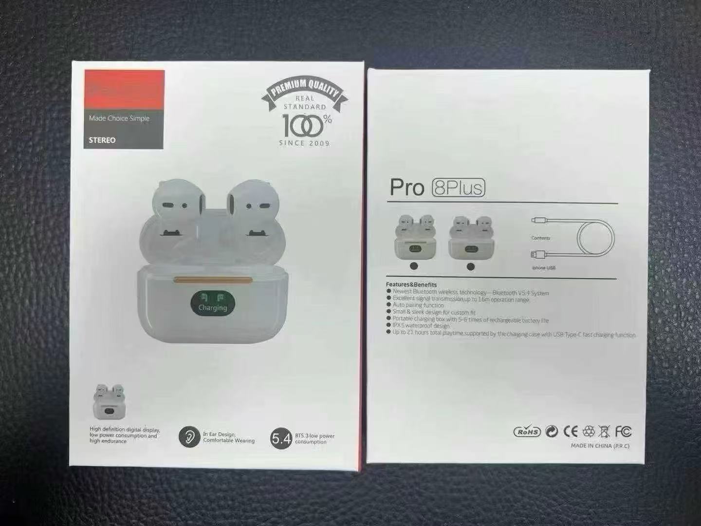 Nuevos auriculares inalámbricos Bluetooth originales PRO6PLUS de quinta generación 8S pro5s tws mini deportivos con cancelación de ruido