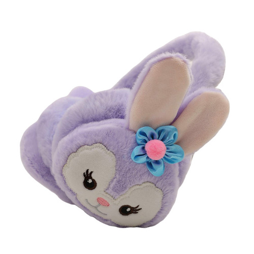 Ear muffs for women, winter Korean version, cute student cartoon rabbit ear muffs, ear protectors, plush ear muffs, ear bags wholesale