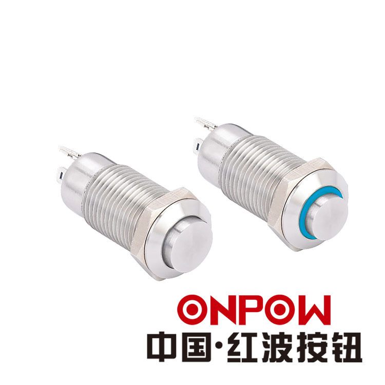 ONPOW Zhejiang Red Wave Opel Dragon GQ12-CH Series Normally Open Self-locking Metal Button SwitCH with Light ONPOW Zhejiang Red Wave Opel Dragon GQ12-CH Series Normally Open Self-locking Metal Button SwitCH with Light