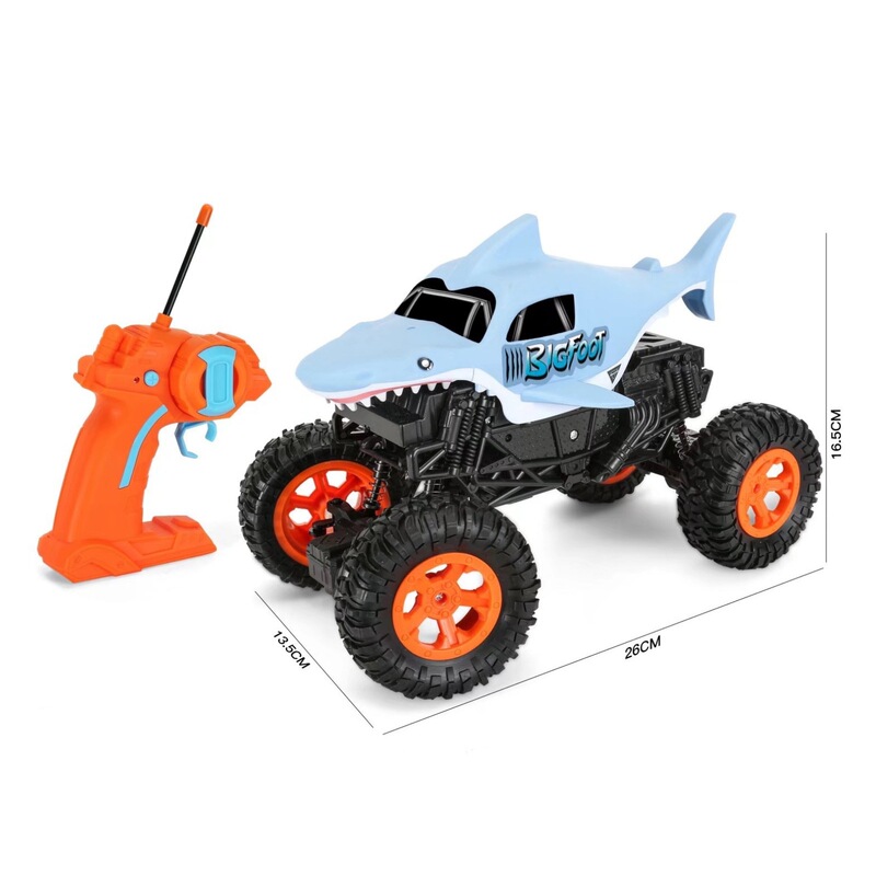 Shark stunt car wireless remote control racing car all terrain remote control monster truck Boy Toy Amazon hot sale
