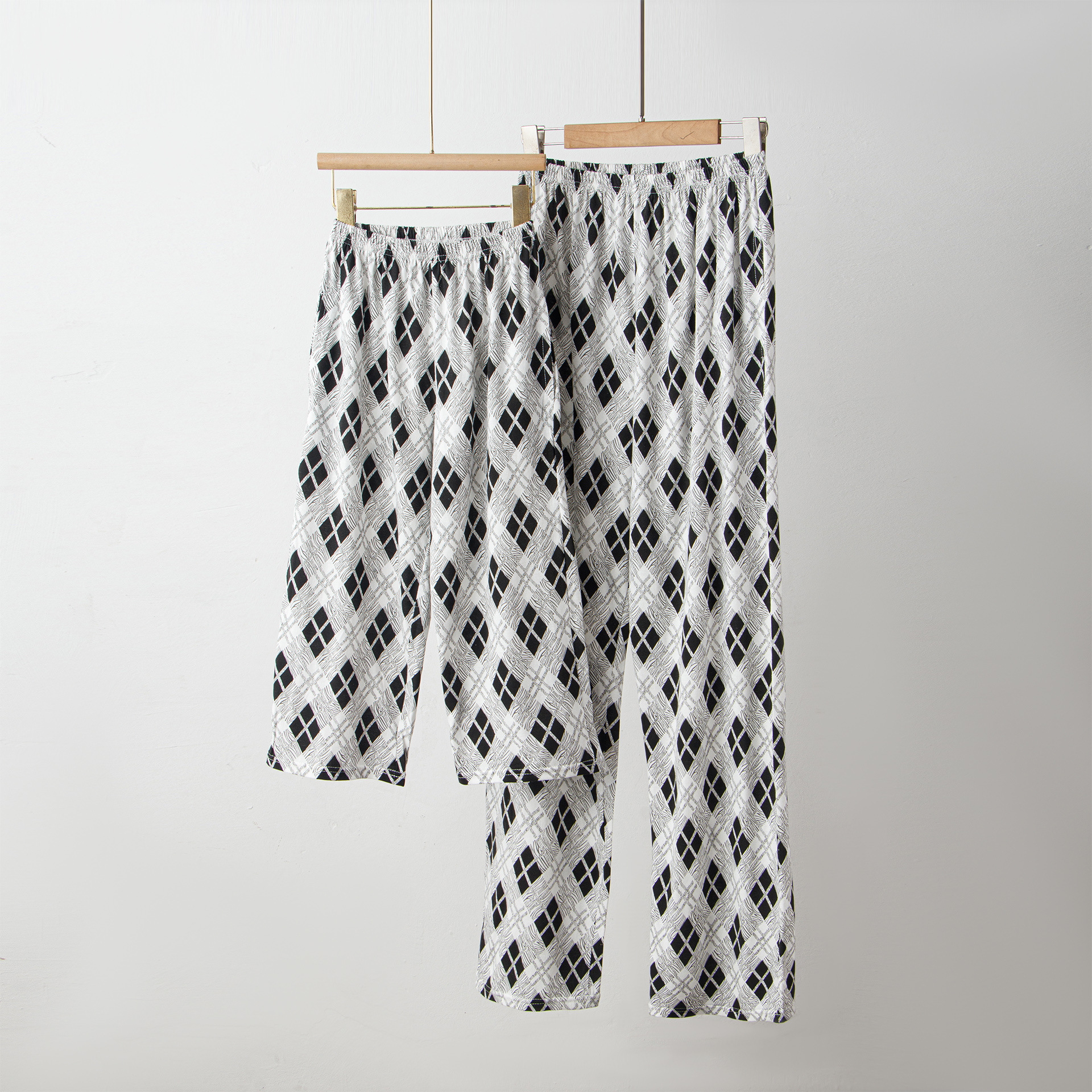 Boys' Cotton Pajama Pants for Summer, Suitable for Older Children, Girls' Student Home Pants, Youth Long Pants, Loose Children's Air Conditioning Pants