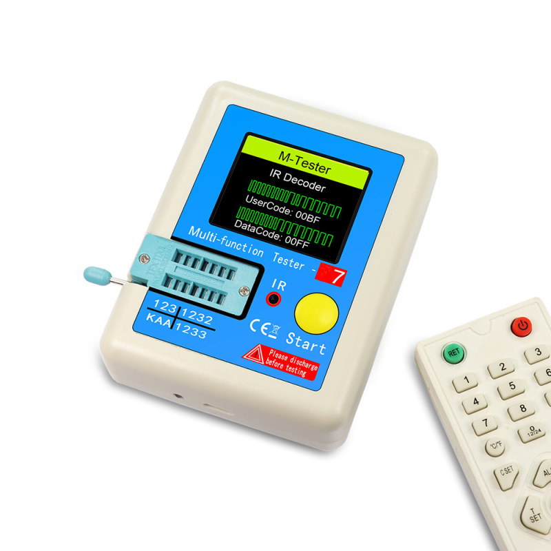 多機能トランジスタテスターLCR-7フルカラースクリーンのグラフィック表示完成品|undefined