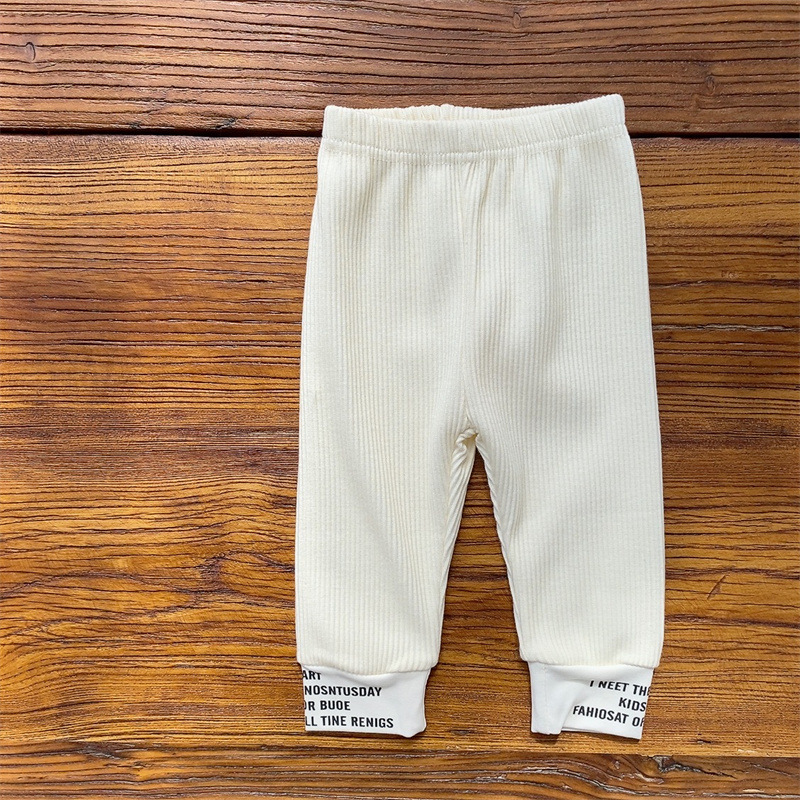 Bebé polainas primavera ropa de los niños del estilo coreano ins pies del bebé impreso pit leggings pantalones de Bebé Ropa de primavera