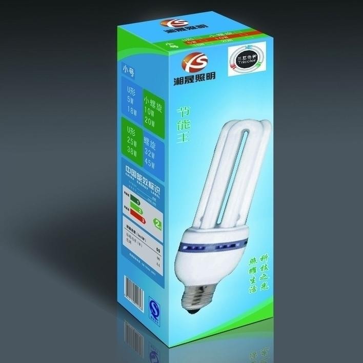 江浙沪直达厂家定稿制作做彩印4色印刷LED节能灯泡小纸盒子